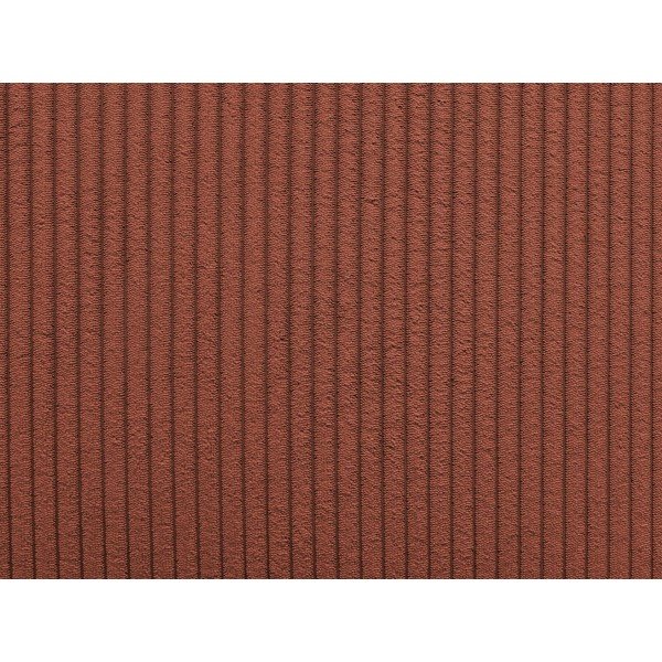 Opečnato oranžen modul za sedežno garnituro iz rebrastega žameta (desni kot) Nihad modular – Bobochic Paris-image-3