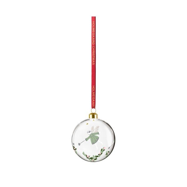 Steklen ročno pihan okrasek za jelko ø 8 cm Christmas – Holmegaard-image-4