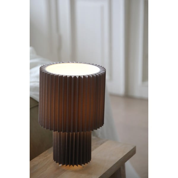 Siva namizna svetilka s tekstilnim senčilom (višina 32 cm) Catis – Markslöjd-image-3