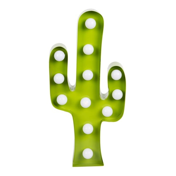 Zelena svetlobna dekoracija Sass & Belle Cactus