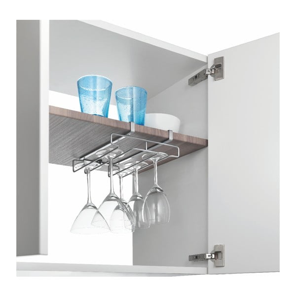 Držalo za 8 kozarcev Metaltex Glass, dolžina 20 cm-image-2