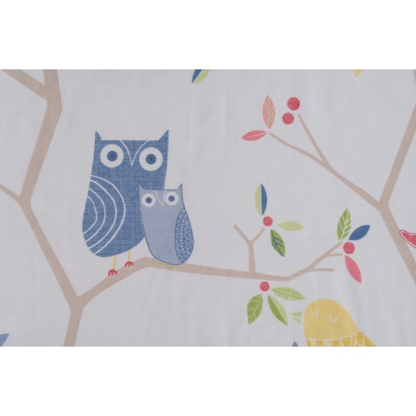 Otroška prosojna zavesa 140x245 cm Owl - Mendola Fabrics-image-4