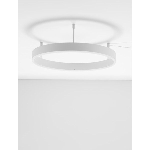 Mat bela aluminijasta LED zatemnitvena stropna svetilka Motif – Nova Luce-image-2