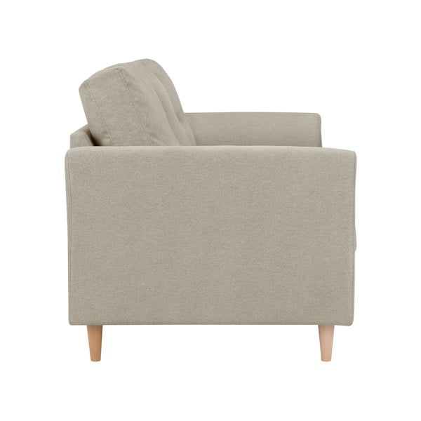 Bež dvosedežna zofa Kooko Home Smooth-image-1