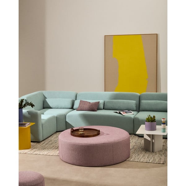 Vijoličen tabure Kaeli – Kave Home-image-1