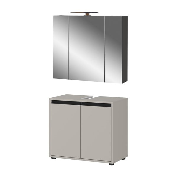 Siv komplet pohištva za kopalnico Lemont – Germania