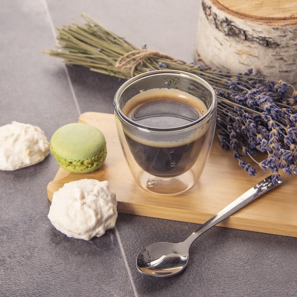 Steklene skodelice za espresso v kompletu 2 ks 110 ml – Orion-image-1