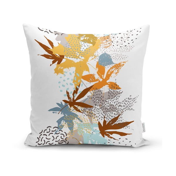 Komplet 4 dekorativnih prevlek za vzglavnik Minimalist Cushion Covers Autumn Leaves, 45 x 45 cm-image-3