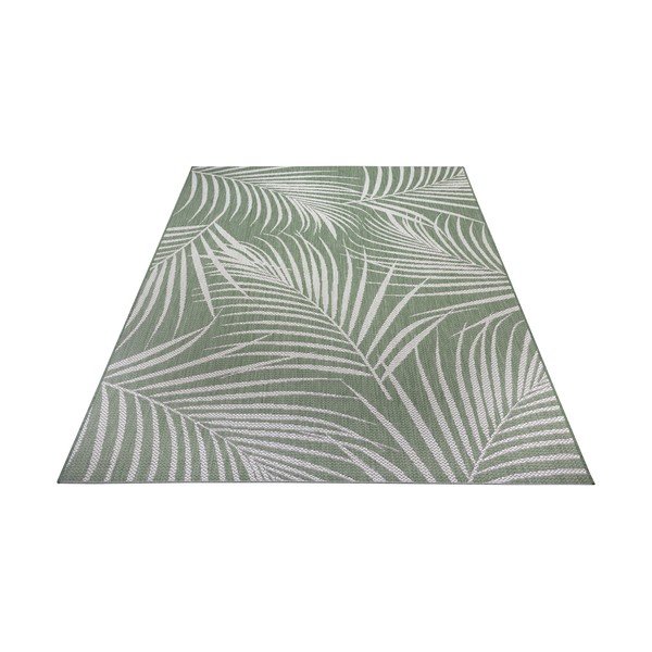 Zelena zunanja preproga Ragami Flora, 80 x 150 cm-image-3