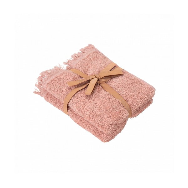 Rožnate bombažne brisače v kompletu 2 kos 30x50 cm FRINO - Blomus