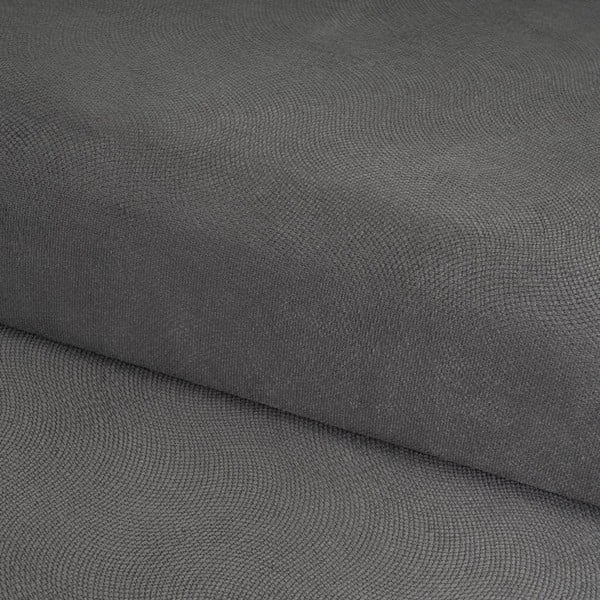 Temno siv žameten tabure Estela – Casa Selección-image-1