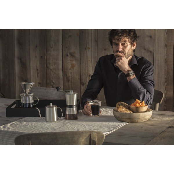 Komplet za pripravo filter kave iz nerjavečega jekla v srebrni barvi 500 ml Slow Coffee – Leopold Vienna-image-2