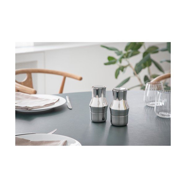 Mlinček iz nerjavečega jekla v sijajno srebrni barvi Dorotea – Gense-image-3