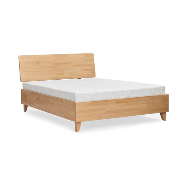 Dvoposteljna postelja iz masivnega bukovega lesa SKANDICA Viveca, 200 x 200 cm