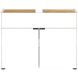 Bela omarica za pod umivalnik 80x60 cm Forano – Germania