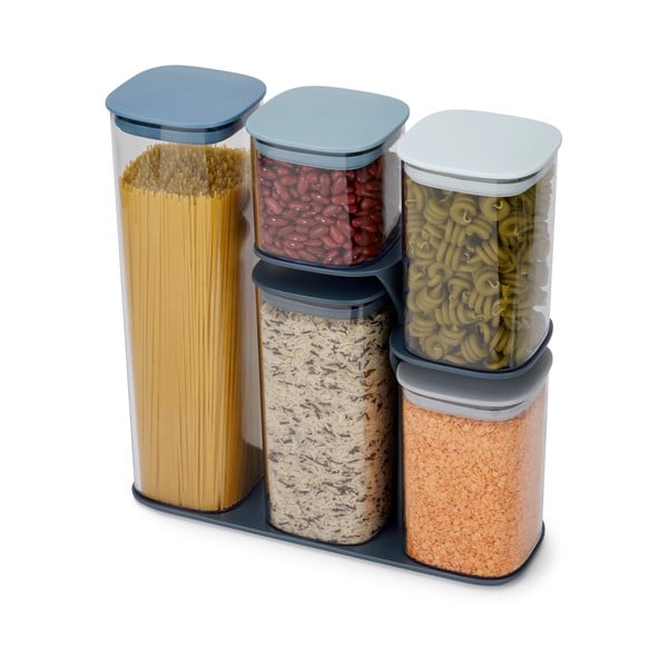 Posode za shranjevanje v kompletu 5 ks živil Podium – Joseph Joseph-image-3