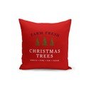 Rdeča božična okrasna prevleka za blazino Kate Louise Christmas Noel, 43 x 43 cm