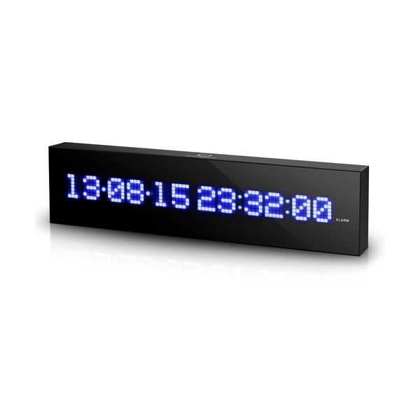 LED stenska ura z datumom Koledar stenske ure