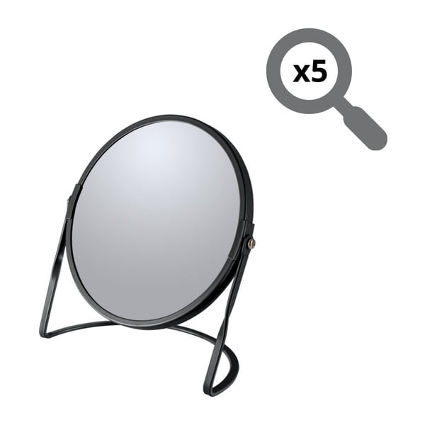 Kozmetično povečevalno ogledalo (5x povečava) ø 18 cm Akira – Spirella-image-2