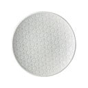 Bel keramičen krožnik MIJ Star, ø 20 cm