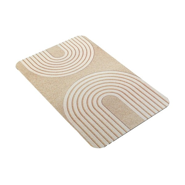 Svetlo rjava kopalniška preproga 50x80 cm Adriel – douceur d'intérieur-image-4