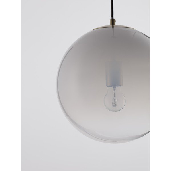 Bela/v zlati barvi steklena viseča svetilka ø 30 cm Vita – Nova Luce-image-4