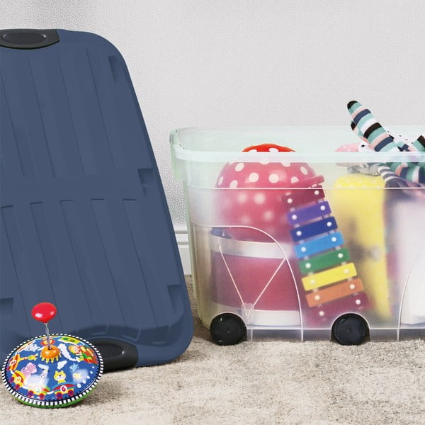 Plastična škatla za shranjevanje s pokrovom Roller - Rotho-image-1