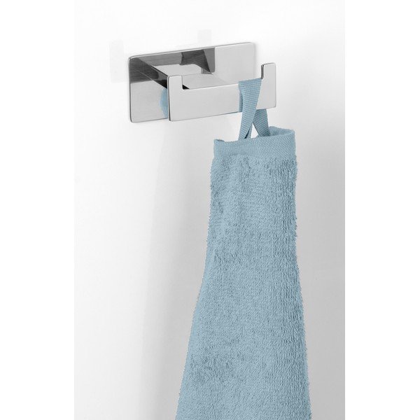 Obešalnik iz nerjavečega jekla v sijajno srebrni barvi z namestitvijo brez vrtanja Genova – Wenko-image-1