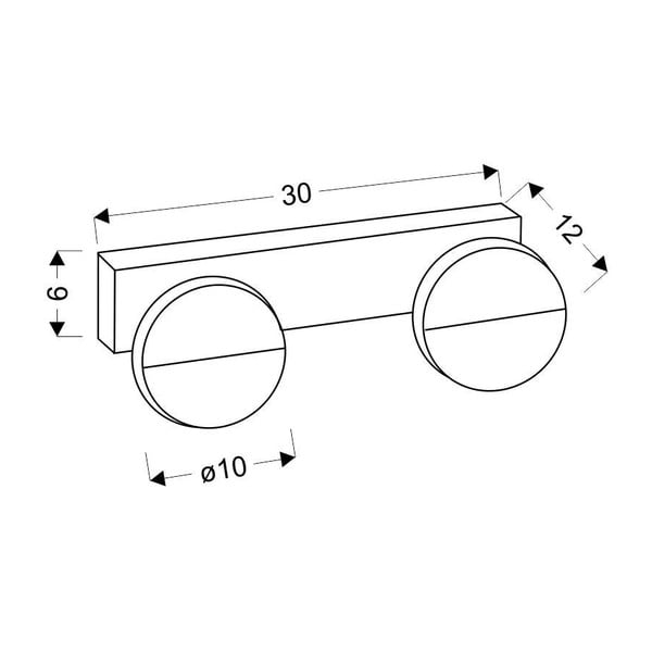 Bela LED stenska svetilka Sing – Candellux Lighting-image-2