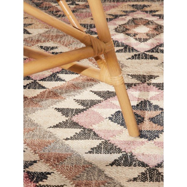 Siva ročno tkana preproga iz jute 200x300 cm Roya Parsa – Elle Decoration-image-2