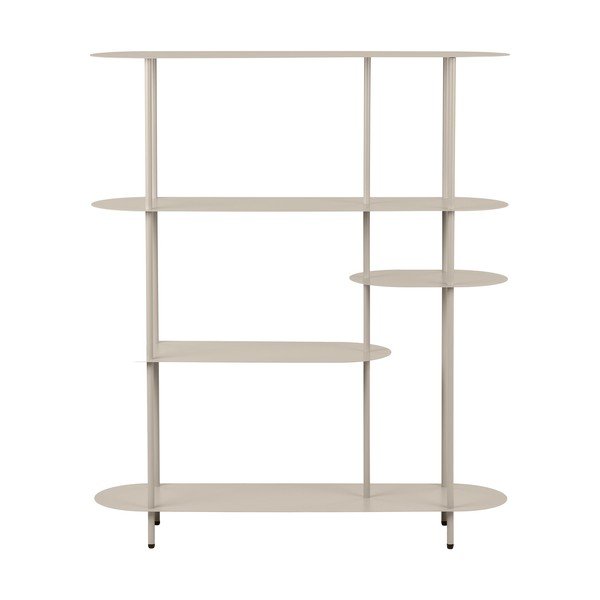 Bež kovinski regal 118x139x31 cm Rieti – House Nordic