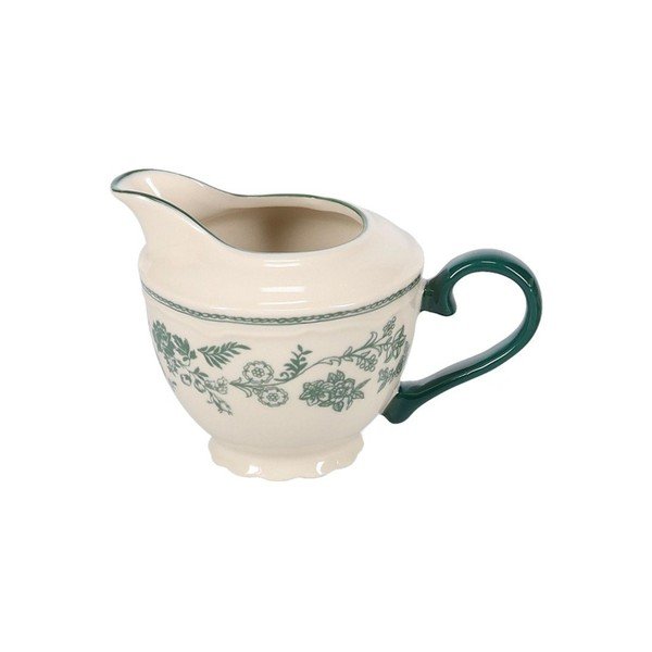 Zelen/slonokoščen porcelanast vrč za mleko 180 ml Cyril – S|P Collection