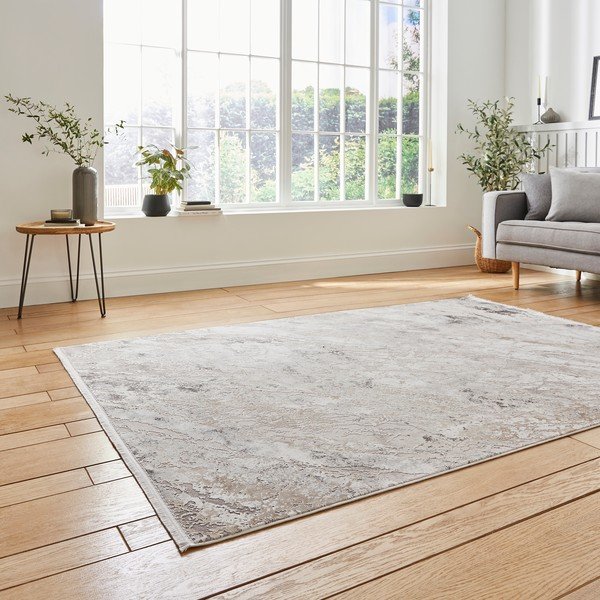 Kremno bela viskozna preproga 160x230 cm Bellagio – Think Rugs-image-2