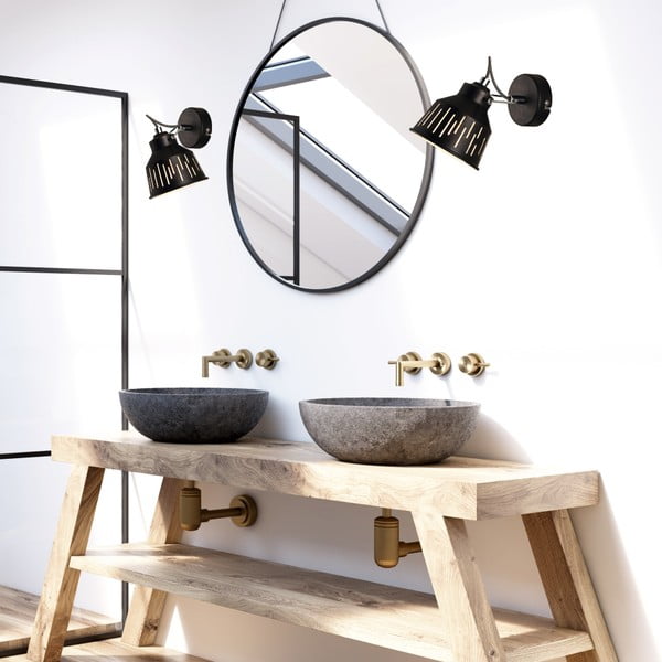 Črno točkovno svetilo Jack – LAMKUR-image-1