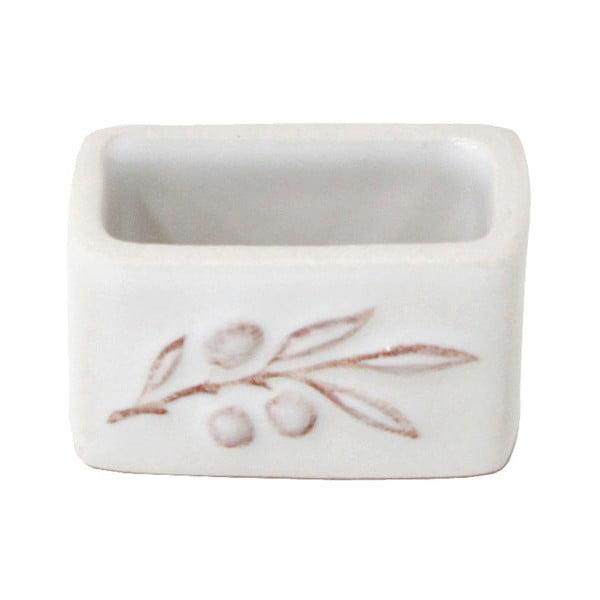 Obroč za prtičke iz bele keramike Costa Nova Alentejo
