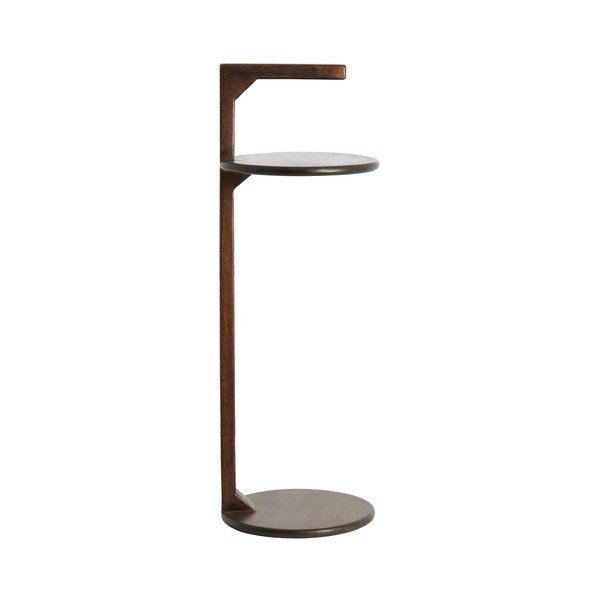 Okrogla stranska mizica ø 26 cm Delmino – Light & Living-image-3