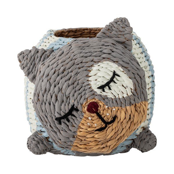 Otroška škatla za shranjevanje iz vodne hijacinte 30x46x25 cm Mille – Bloomingville Mini-image-4