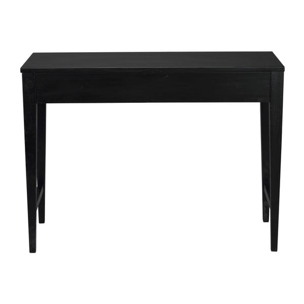 Črna konzolna miza iz hrastovega lesa Rowico Fulla-image-3