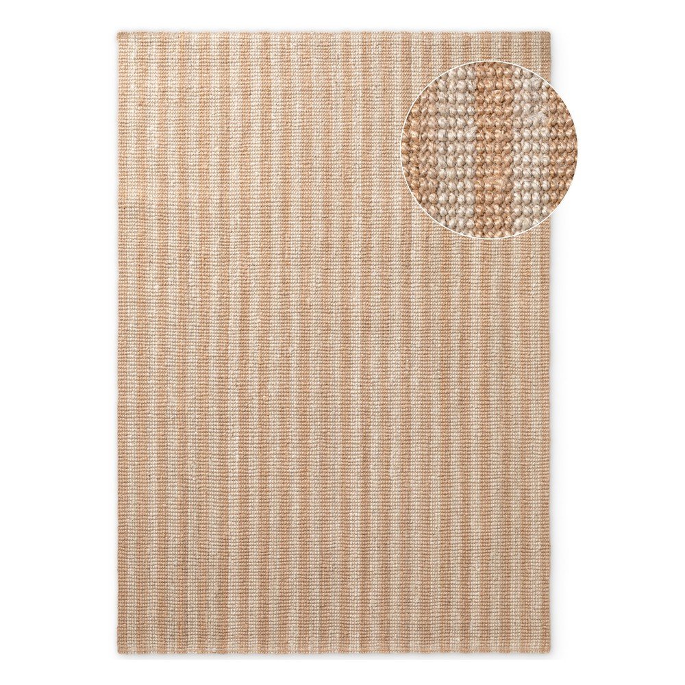 Bež ročno tkana preproga iz jute 160x230 cm Harvest Amber