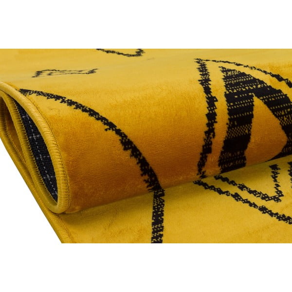 Rumena pralna preproga 300x80 cm - Vitaus-image-3