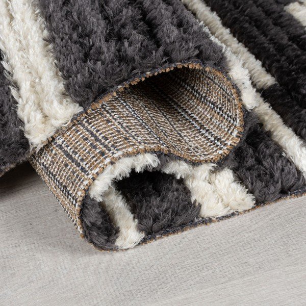 Črna/bela preproga 120x170 cm Lina – Flair Rugs-image-2