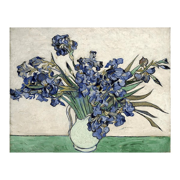Reprodukcija slike Vincent van Gogh - Irises 2, 40 x 26 cm