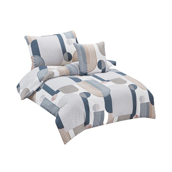 Enojna 3-delna posteljnina iz mikrosatena 140x200 cm Beryl – My House