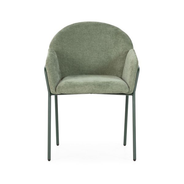 Zeleni oblazinjeni jedilni stoli v kompletu 2 ks Aslin – MOME-image-3