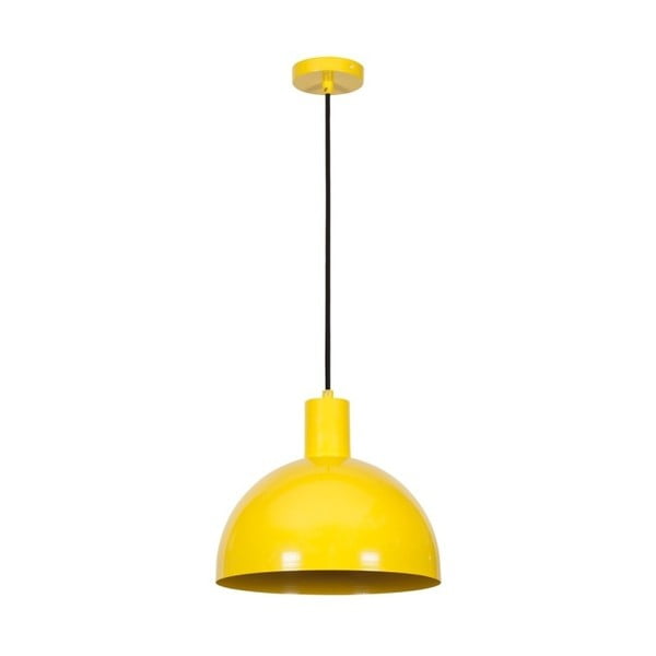 Rumena viseča svetilka Homemania Decor Happy Ochy-image-1