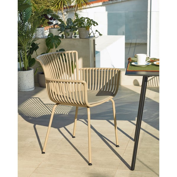 Bež vrtni stol Kave Home Surpika-image-1