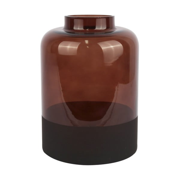 Vaza iz rjavega stekla PT LIVING Majestic, višina 18 cm