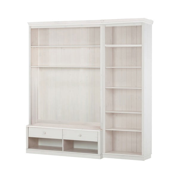 Bel TV komplet iz masivnega bora 214x223 cm Anita – Støraa-image-2