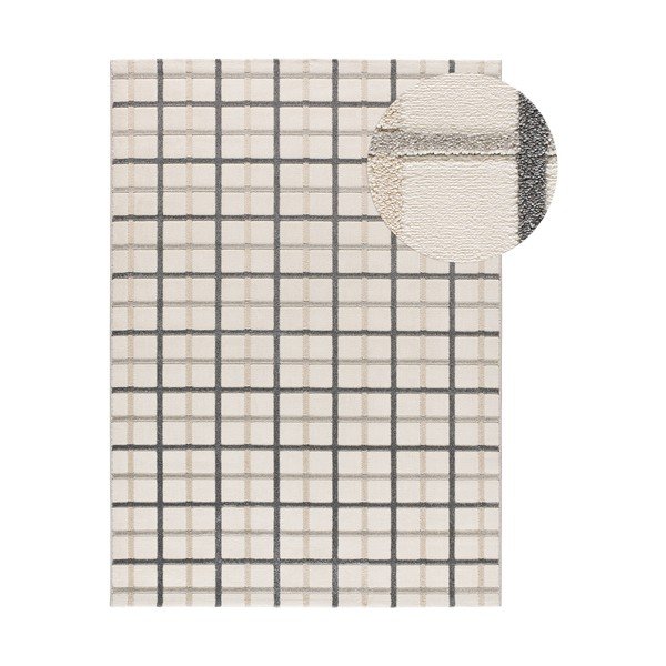 Siva/kremno bela preproga 160x230 cm Karisma – Universal