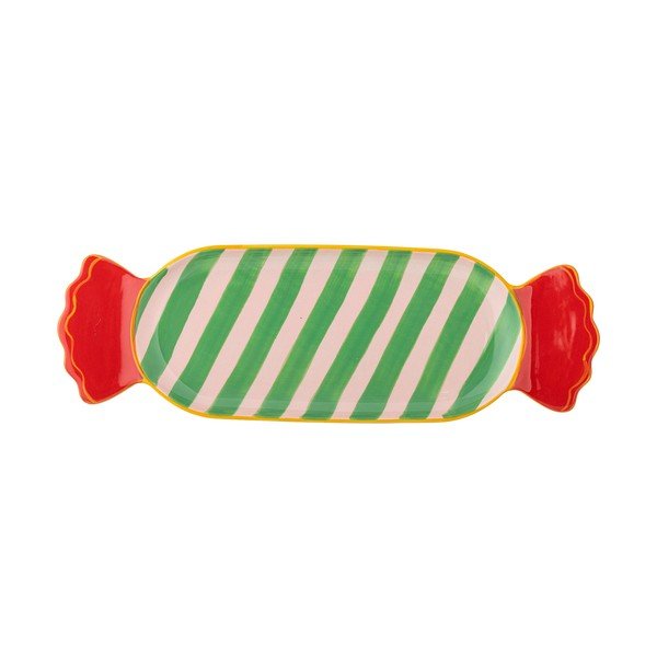 Pladenj z božičnim motivom iz kamenine 10,5x28 cm Caramella – Bloomingville